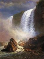 Bierstadt, Albert - Falls of Niagara from Below